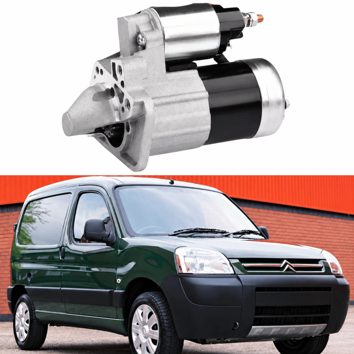image of Citroen Berlingo MF 1.7KW Starter Motor 1996-2006 1502453001E