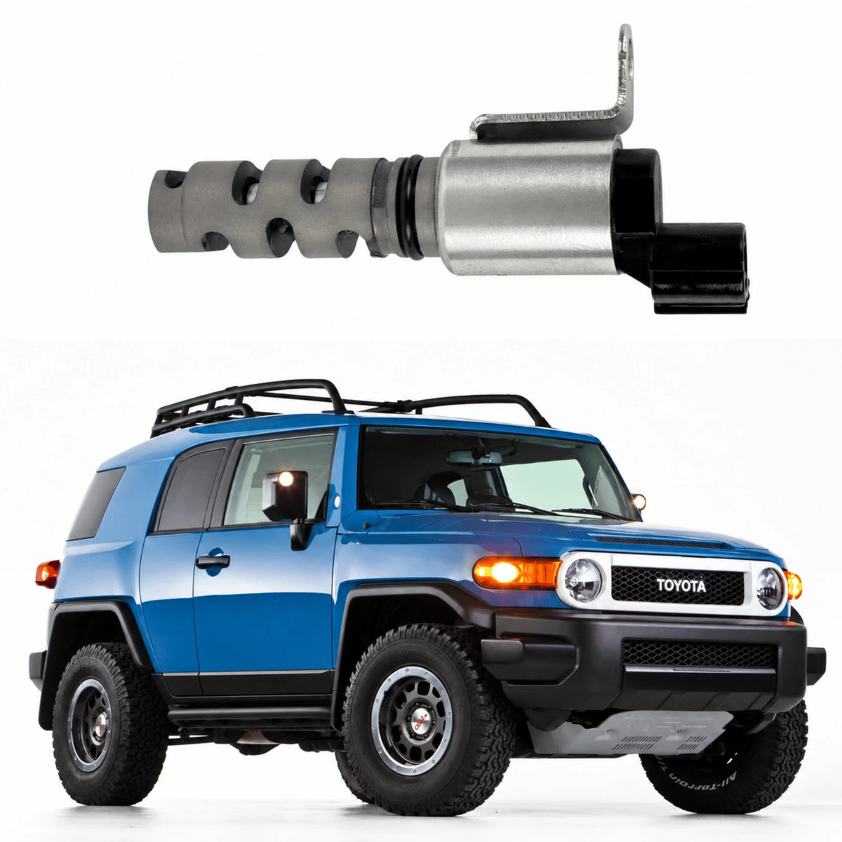 Image of camshaft timing oil control valve for Toyota Land Cruiser Prado product number 15330-38010