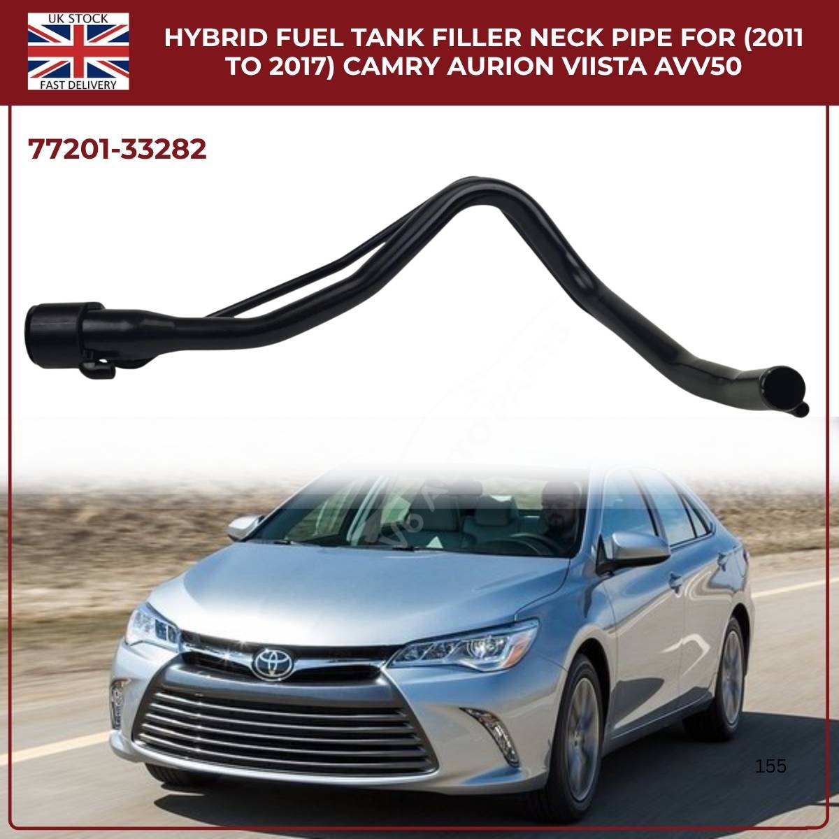 Hybrid Fuel Tank Filler Neck Pipe For Toyota Camry, Aurion, Vista AVV50 (2011–2017)