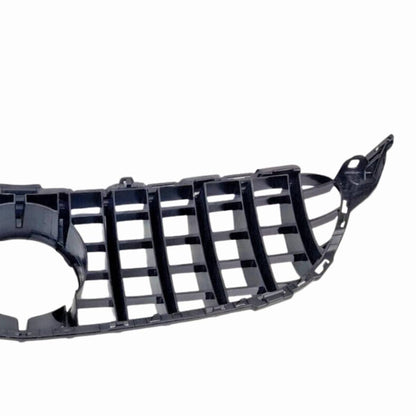 Mercedes Benz C-Class A205 C200d / C300 (2016–2018) Front Radiator Gloss Black Grille – Premium Replacement