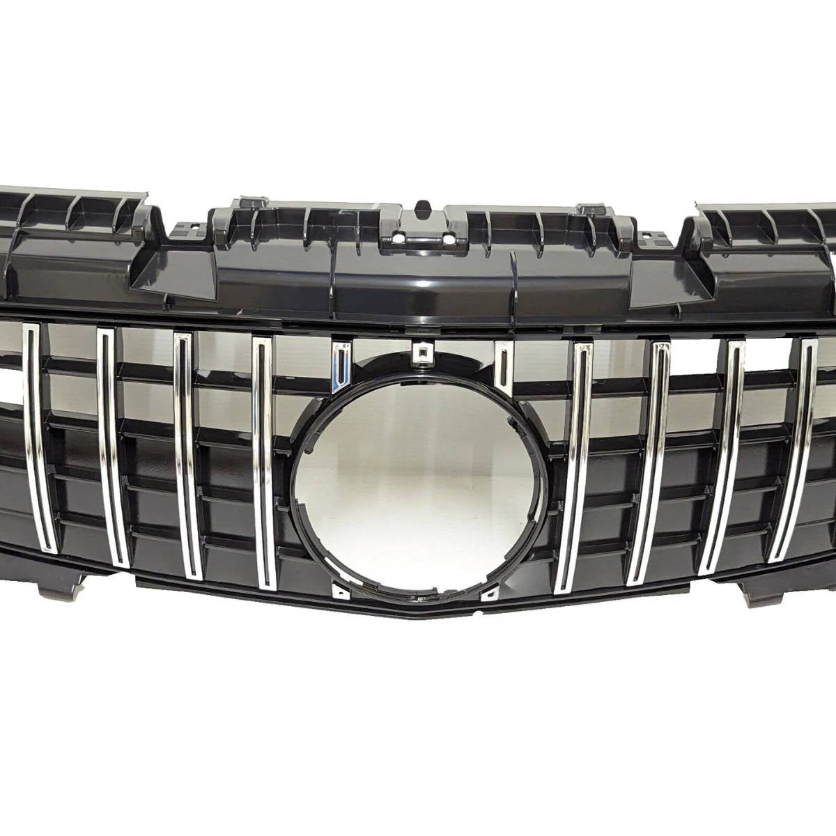 For Mercedes SLK-Class R172 GT-R Chrome Front Radiator Grille (2011–2016 SLK250, SLK55 AMG, SLK300 Pre-Facelift)