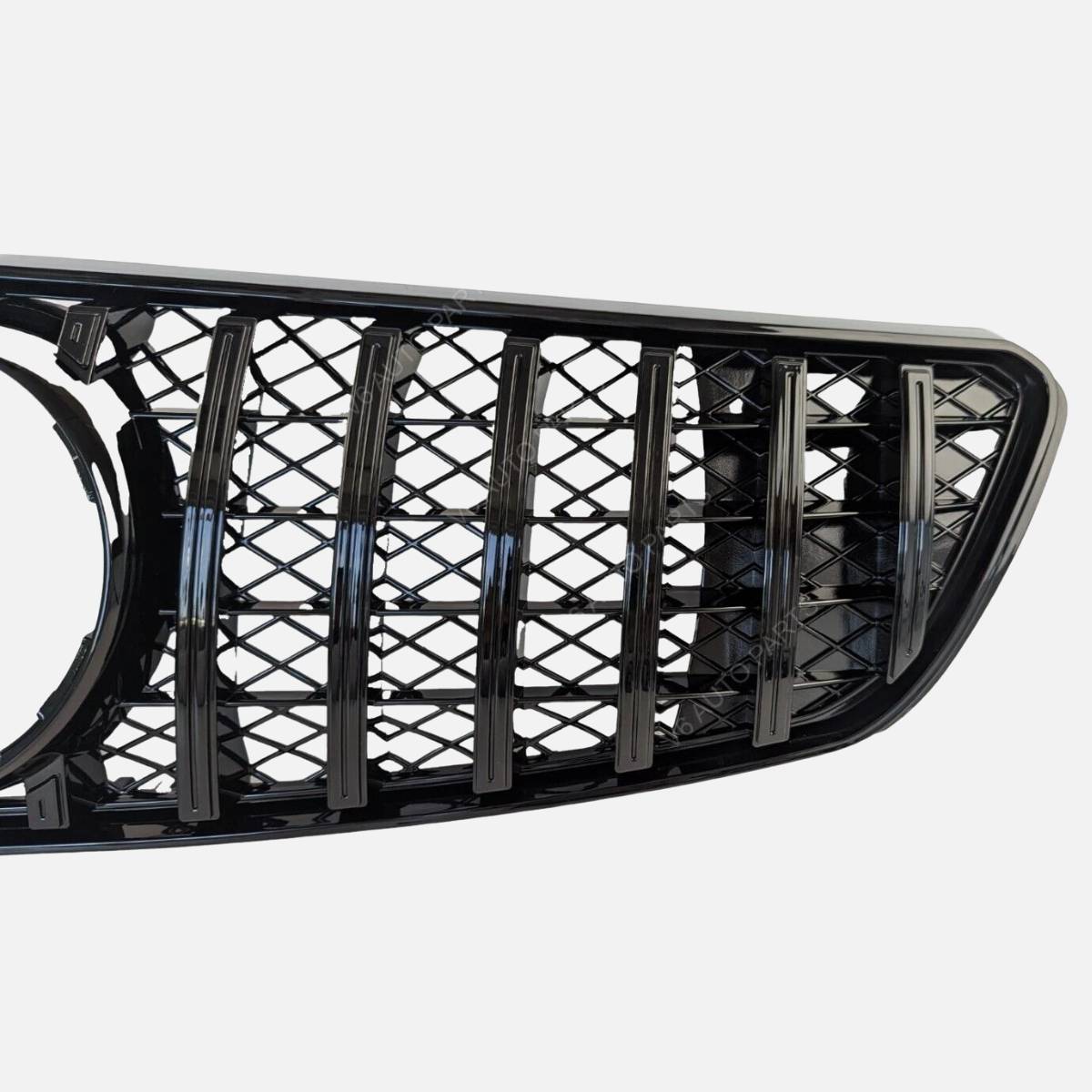 For Mercedes R-Class W251 AMG R300L Panamericana GT Front Bumper Grille – Gloss Black (2006–2010)