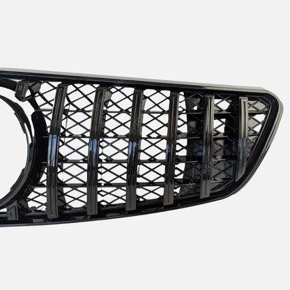 For Mercedes R-Class W251 AMG R300L Panamericana GT Front Bumper Grille – Gloss Black (2006–2010)