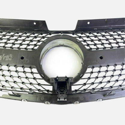 168CF Frontstoßstange Diamond Silver Grille für 2014–2022 Benz VITO BOX VAN W447 Chrom 