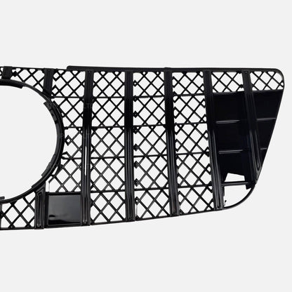 For Mercedes M-Class W164 Front GT Grille – Gloss Black (ML320/ML350/ML550, 2009–2012)