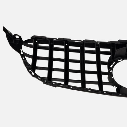 Front Bumper Panamericana Gloss Black Grille – Mercedes C‑Class S205 (2018–2020 C43 AMG)