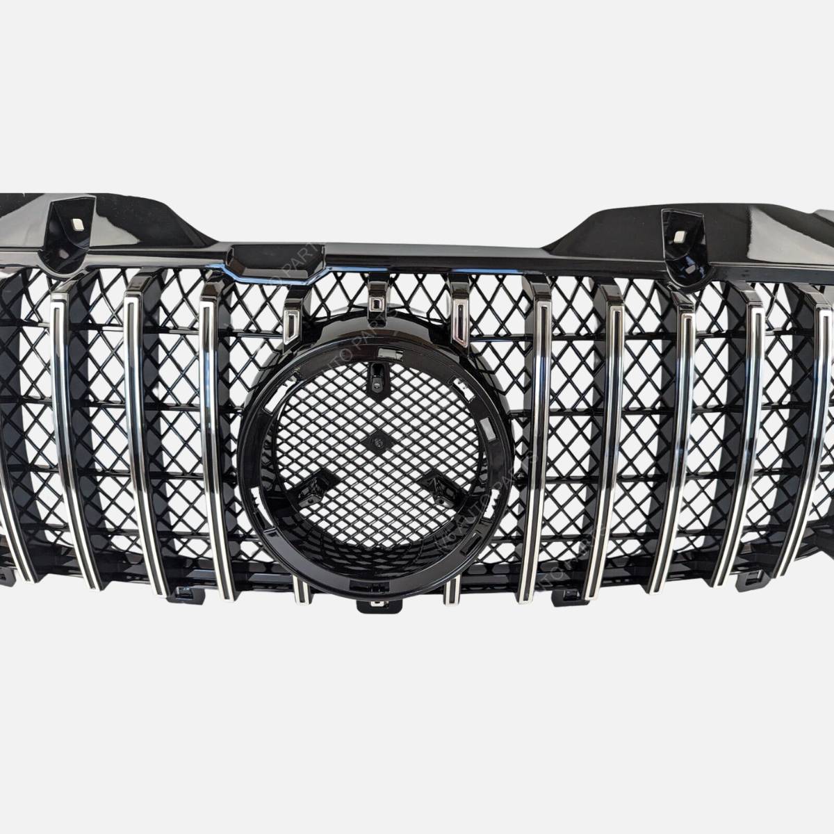 Front Radiator Grille Silver Chrome – Mercedes Sprinter W906 MK2 Pre‑Facelift 2009‑2013