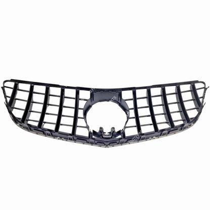 For Mercedes E-Class W207 GT Panamericana Front Bumper Grille – Gloss Black (E220, E300 | 2013–2016 Facelift)