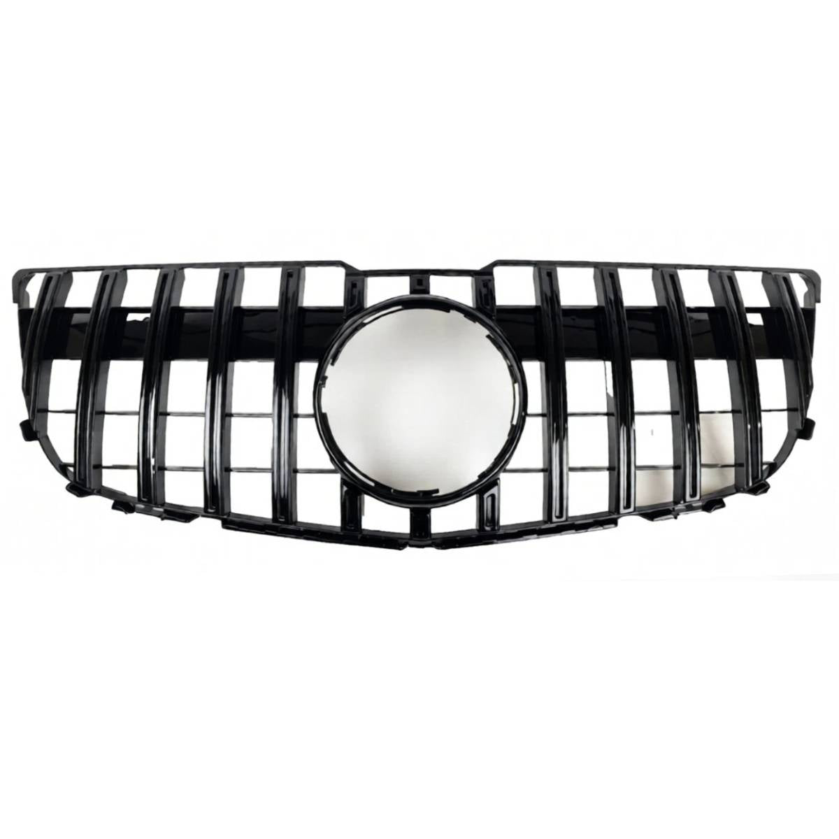 Front Radiator Panamericana Black Grille – Mercedes GLK-Class X204 GLK350/GLK300/GLK320 (2012–2015 AMG Style)