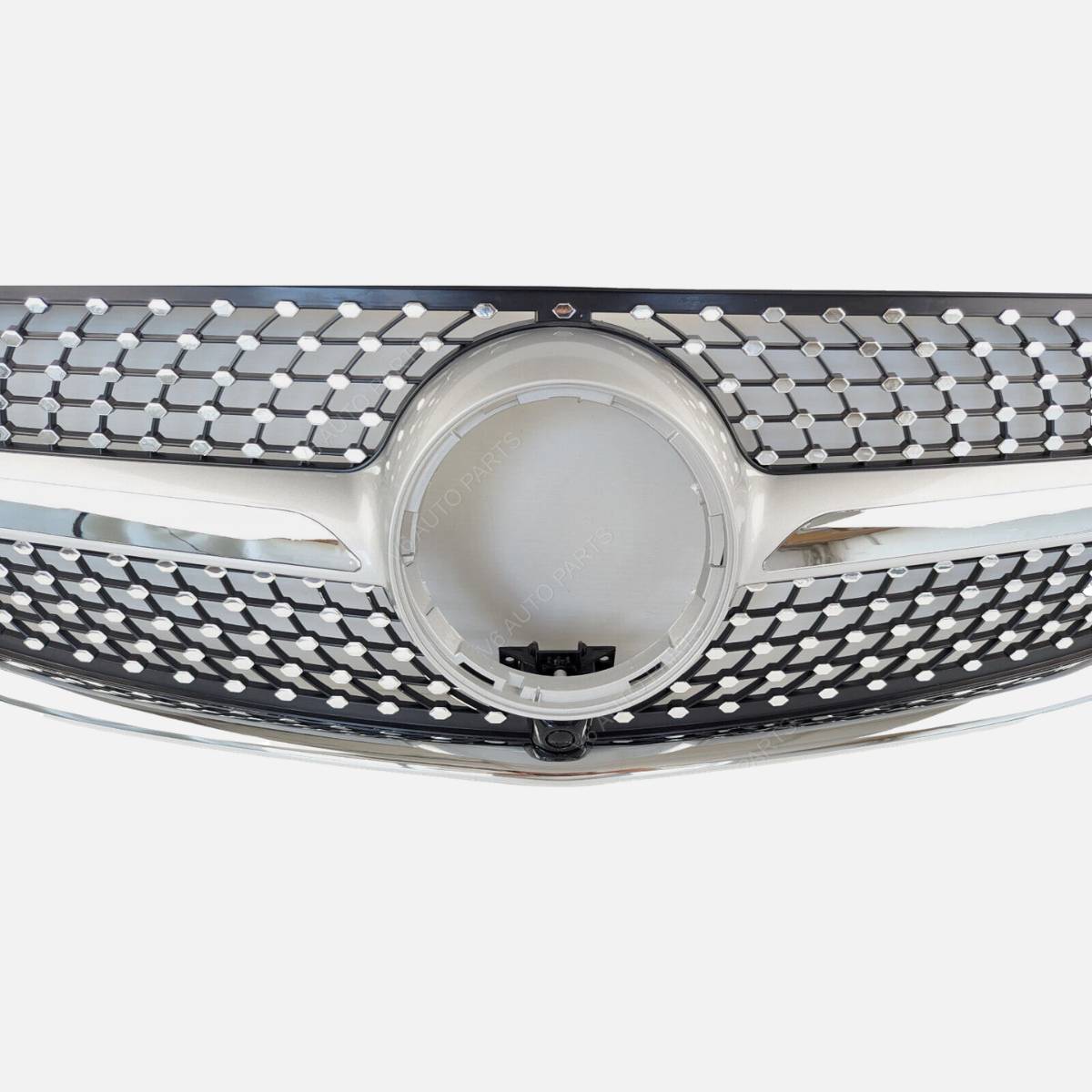 For Mercedes V-Class W447 V260 Chrome Diamond Front Radiator Grille (2015–2023)