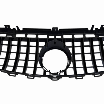 Front Bumper Gloss Black GT Style Grille – Fits Mercedes-Benz E-Class S213 E200 Avantgarde (2016–2021 AMG Look)
