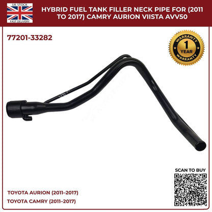 Hybrid Fuel Tank Filler Neck Pipe For Toyota Camry, Aurion, Vista AVV50 (2011–2017)