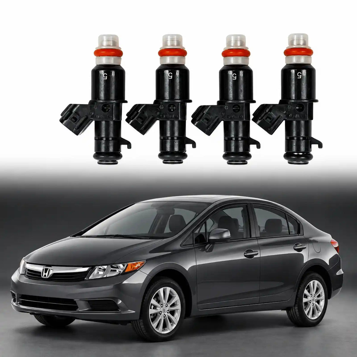 Image of 16450-RNA-A01 fuel injector set for Honda CR-Z
