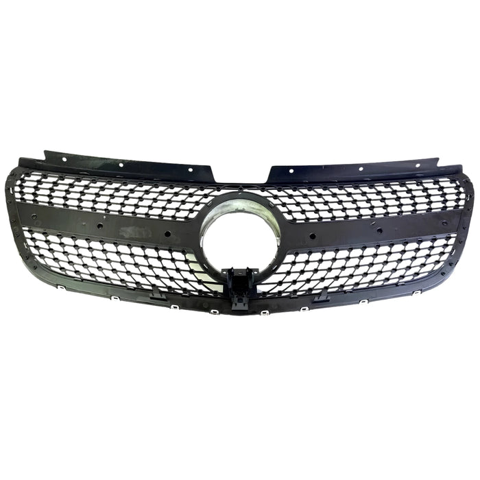 image of Mercedes Benz Vito Taxi 111 CDI Black Diamond Front Grille Upgrade 168 B