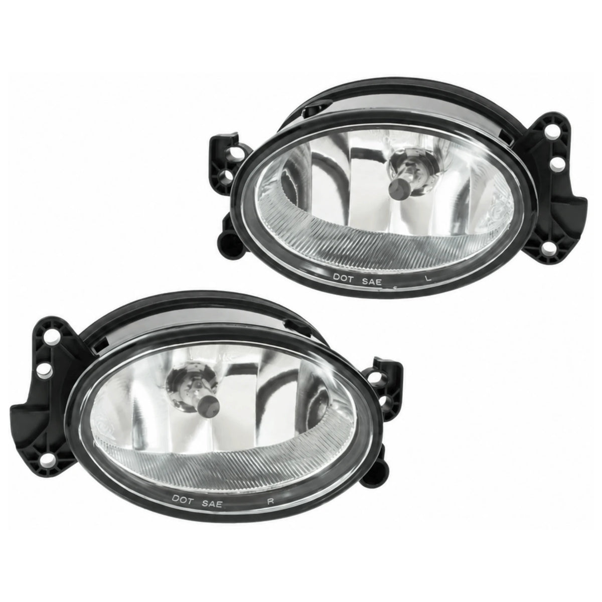 Image of Mercedes-Benz CLK C209 Front Left and Right Fog Light Set – 1698201556