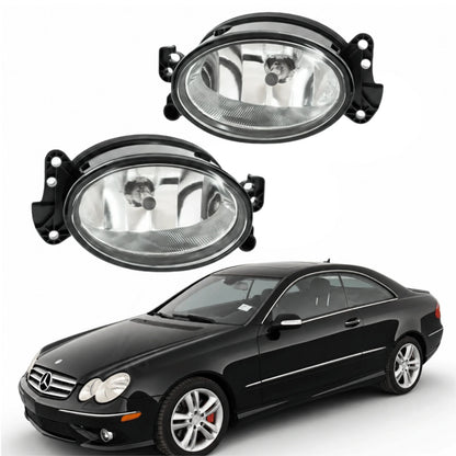 Image of Mercedes-Benz CLK C209 Front Fog Lamp Set 2005–2010 – 1698201556