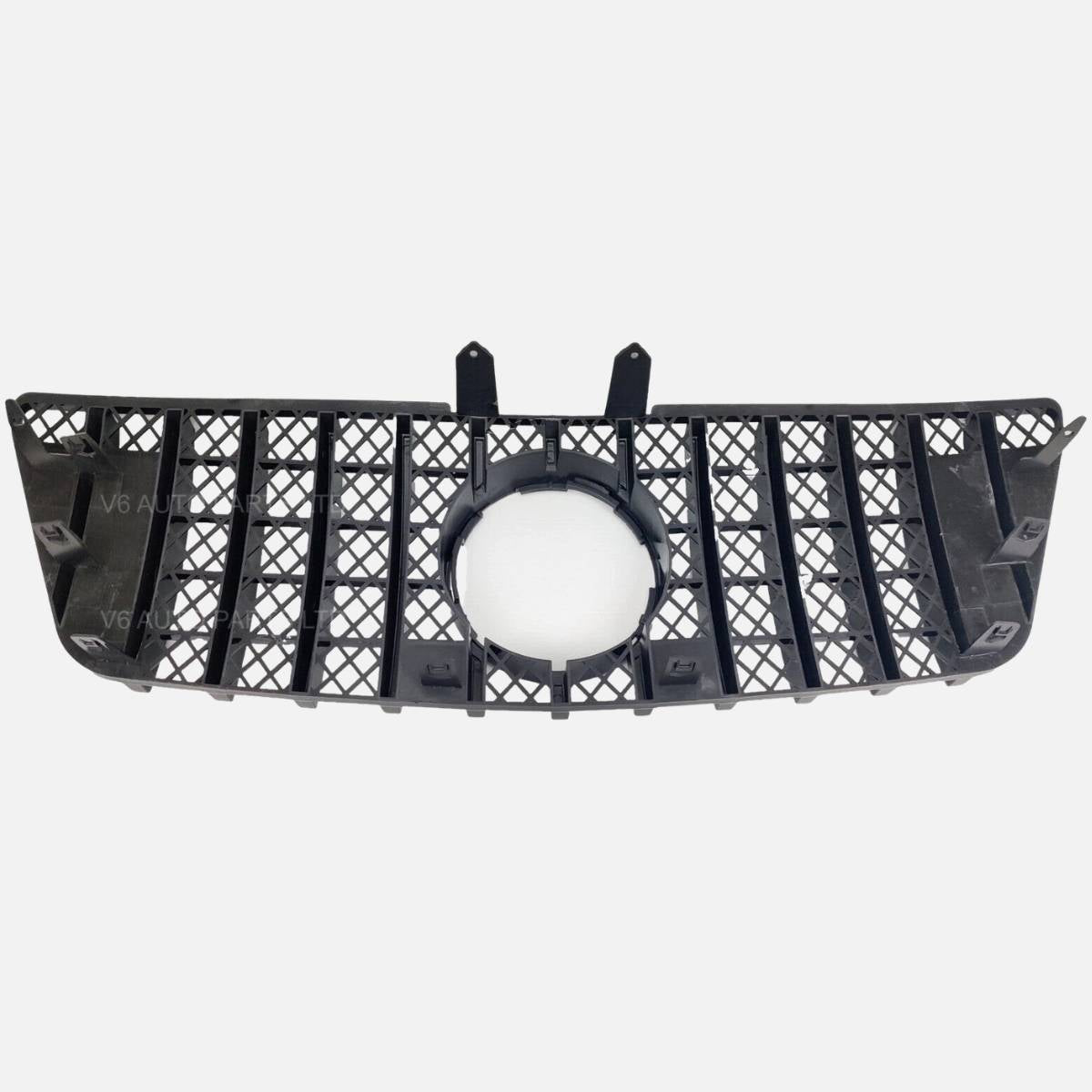 For Mercedes M-Class W164 Front GT Grille – Gloss Black (ML320/ML350/ML550, 2009–2012)