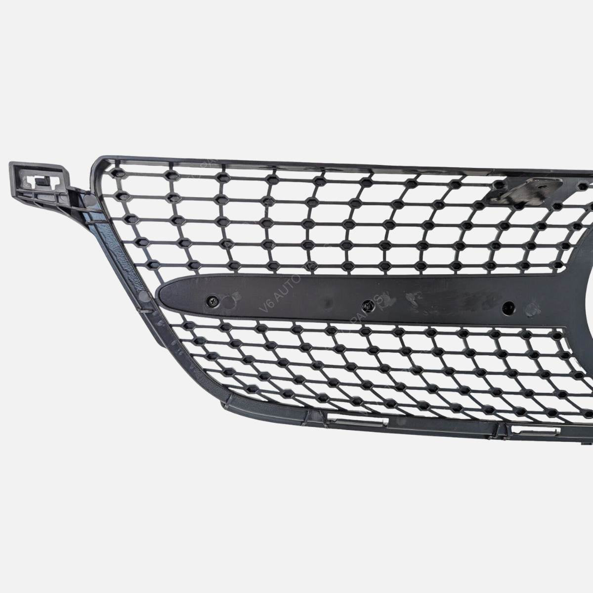 For Mercedes M‑Class W166 ML300/320/400 Front Radiator Grille (2012–2016) – Diamond Chrome