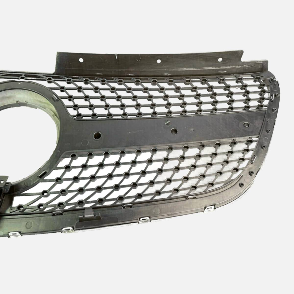 168CF Frontstoßstange Diamond Silver Grille für 2014–2022 Benz VITO BOX VAN W447 Chrom 