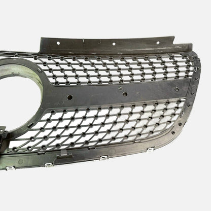 168CF Frontstoßstange Diamond Silver Grille für 2014–2022 Benz VITO BOX VAN W447 Chrom 
