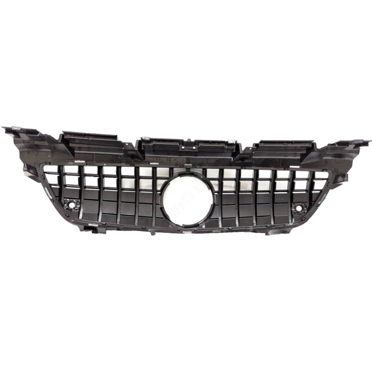 Front Black Panamericana GT-R Replacement Grille for Mercedes SLK-Class R172 (2011-2016) AMG Style, Distronic Compatible