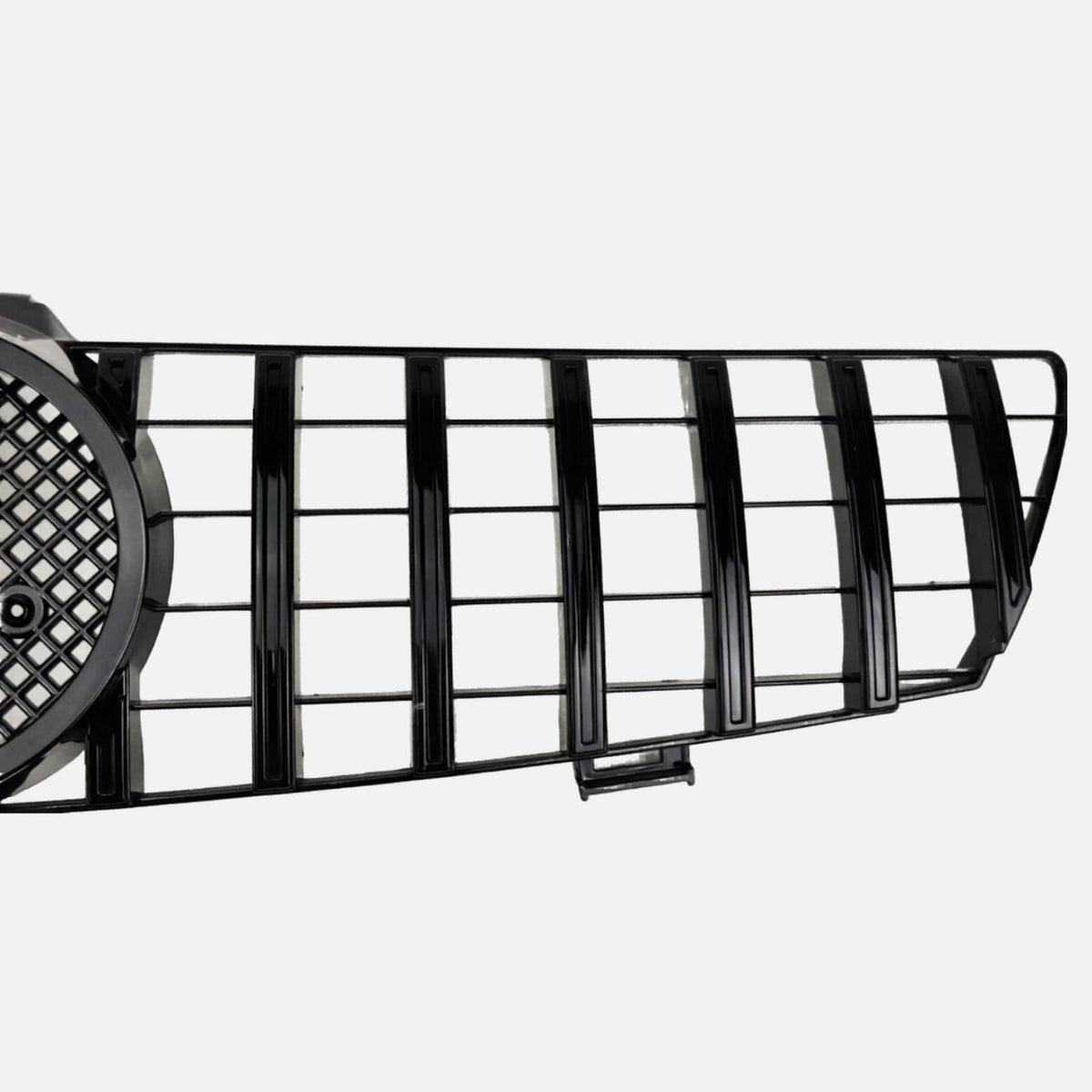For Mercedes CLS-Class W219 GT Front Grille – Gloss Black Radiator Grill Upgrade (2005–2008)