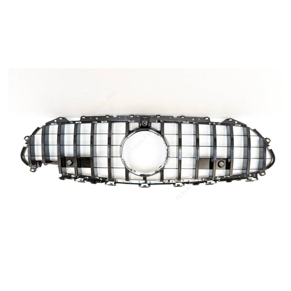 Schwarzer Kühlergrill der vorderen Stoßstange 2018–2020 Mercedes CLA-Klasse W257 CLS53 Panamericana 
