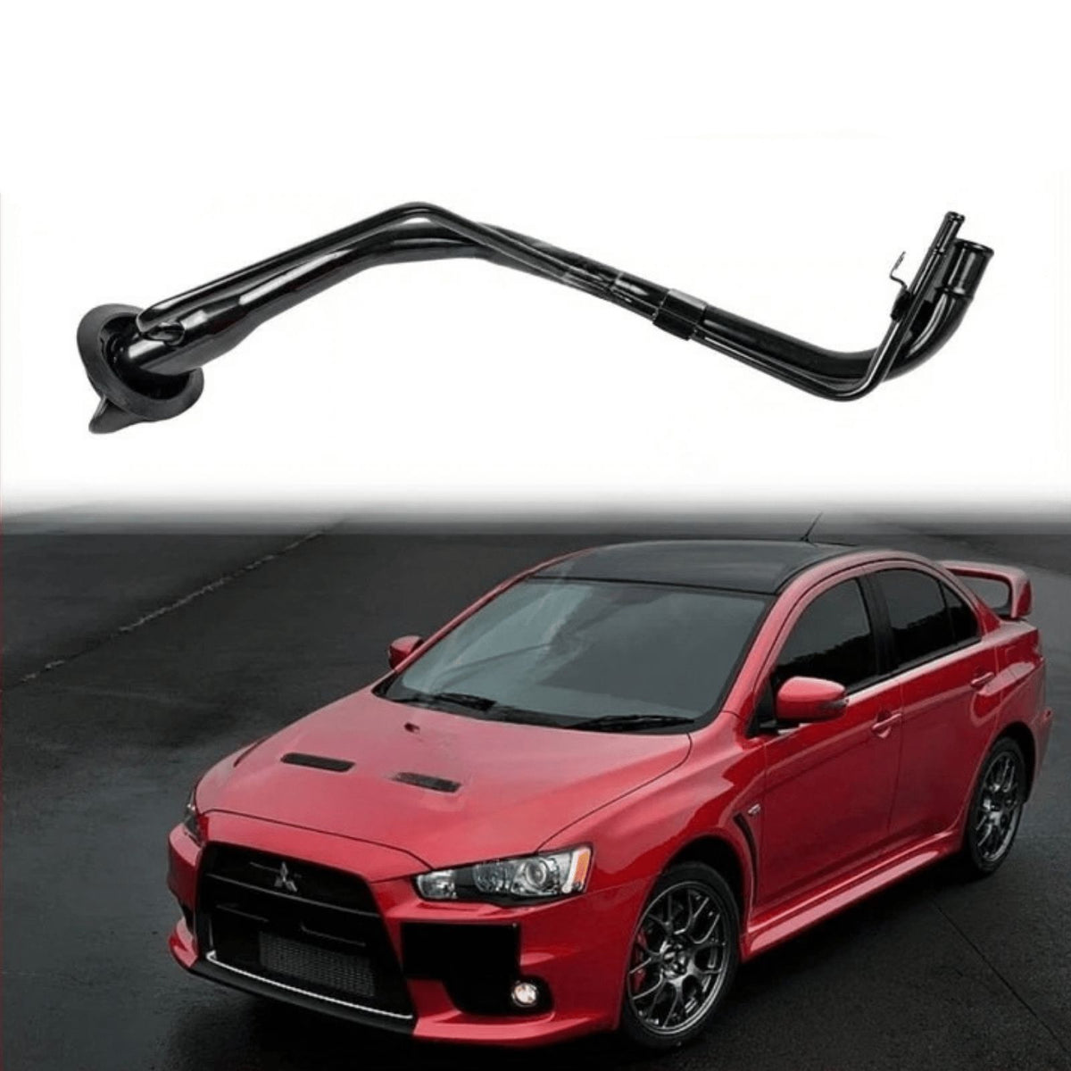 Image of 1710A025 fuel filler pipe for Mitsubishi Outlander petrol FWD and AWD