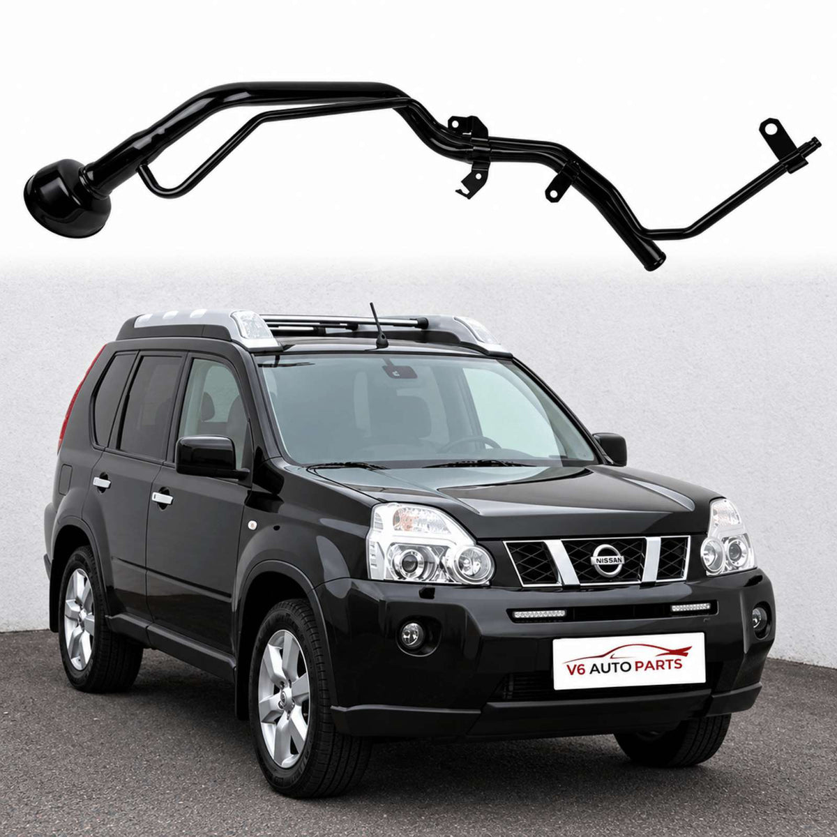 Image of 17221-JG700 fuel tank filler neck for Nissan X-Trail 2007–2014