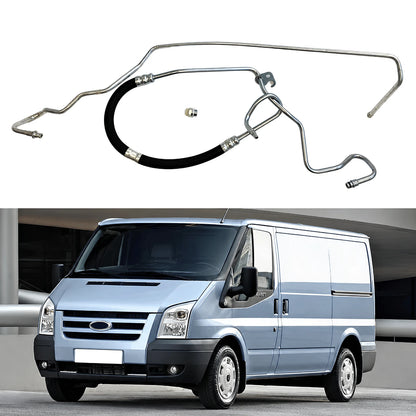 Image of low pressure power steering return hose for Ford Transit MK7 2.2 FWD, part 1764044 + 1744753