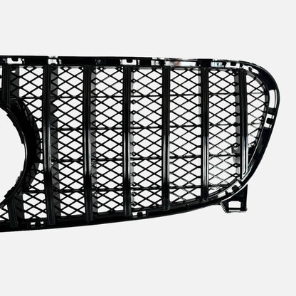 Schwarzer Frontstoßstangengrill für Mercedes GLA-Klasse W156 AMG Panamericana GT 2013–2017 