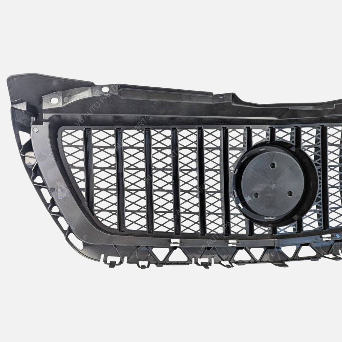 GT Panamericana Style Front Bumper Grille for Mercedes-Benz Sprinter 313 W906 (2013–2018 Facelift) – Gloss Black Radiator Grille Replacement