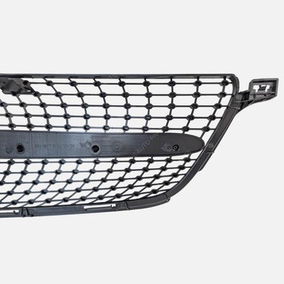 For Mercedes M‑Class W166 ML300/320/400 Front Radiator Grille (2012–2016) – Diamond Chrome