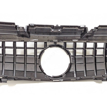 Front Black Panamericana GT-R Replacement Grille for Mercedes SLK-Class R172 (2011-2016) AMG Style, Distronic Compatible