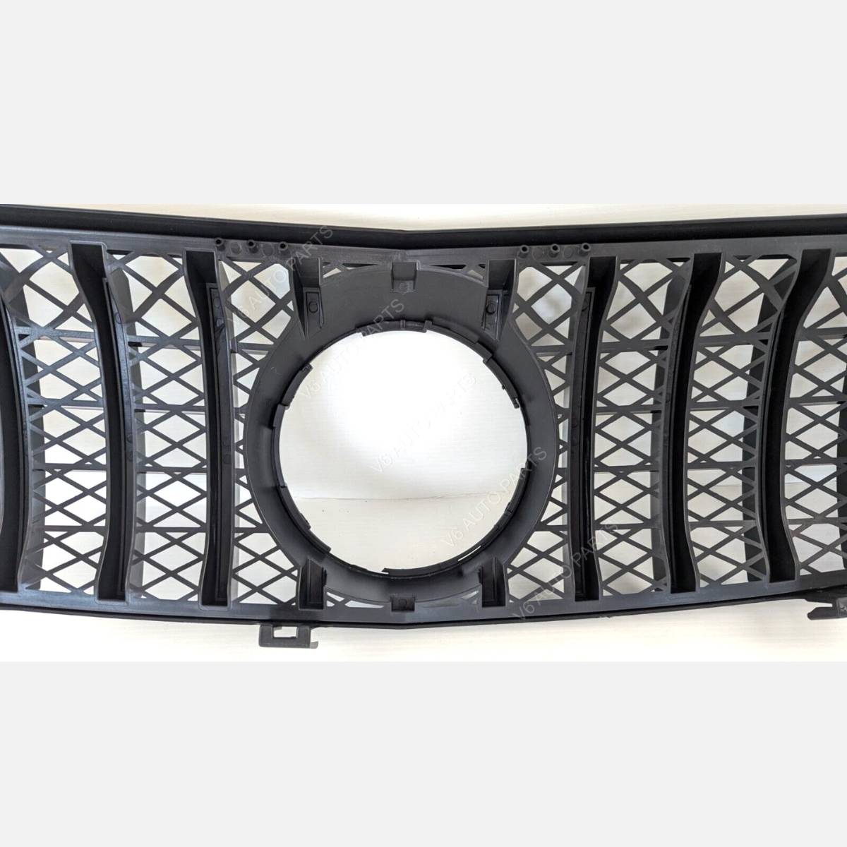 For Mercedes R-Class W251 AMG R300L Panamericana GT Front Bumper Grille – Gloss Black (2006–2010)