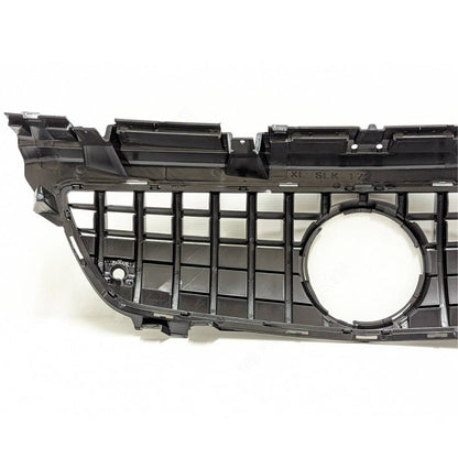 For Mercedes SLK-Class R172 GT-R Chrome Front Radiator Grille (2011–2016 SLK250, SLK55 AMG, SLK300 Pre-Facelift)