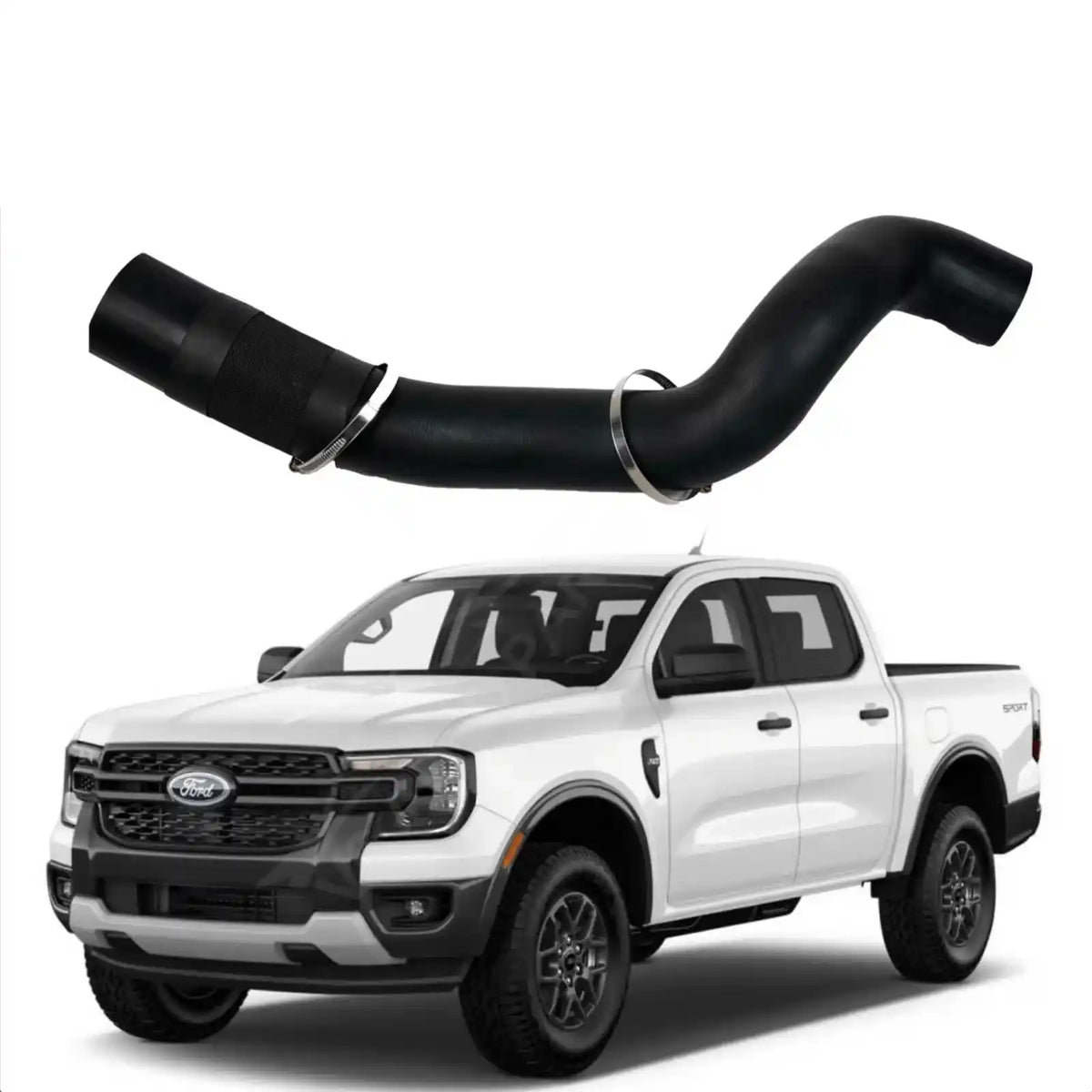 image of Ford Ranger 2011 to 2018 intercooler turbo hose 1920877