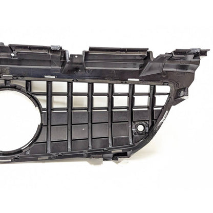 Front Black Panamericana GT-R Replacement Grille for Mercedes SLK-Class R172 (2011-2016) AMG Style, Distronic Compatible
