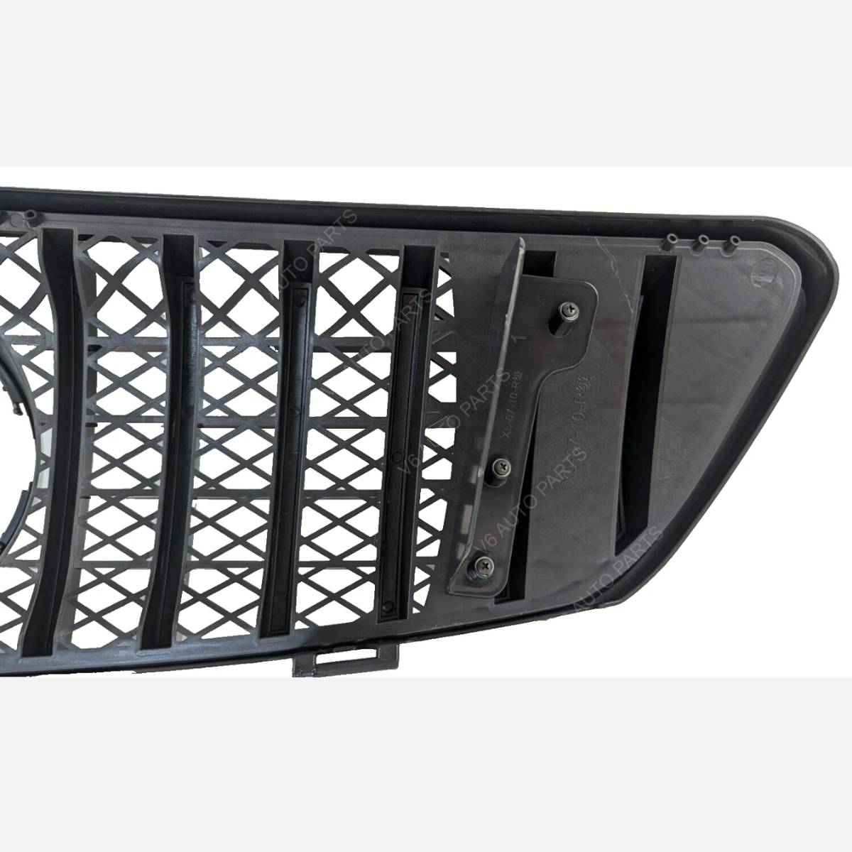For Mercedes R-Class W251 AMG R300L Panamericana GT Front Bumper Grille – Gloss Black (2006–2010)