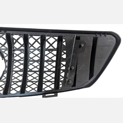 For Mercedes R-Class W251 AMG R300L Panamericana GT Front Bumper Grille – Gloss Black (2006–2010)