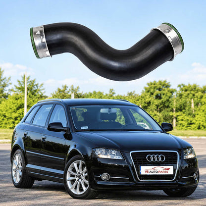 image of lower right intercooler hose for VW 2.0 TDI 1K0145832E