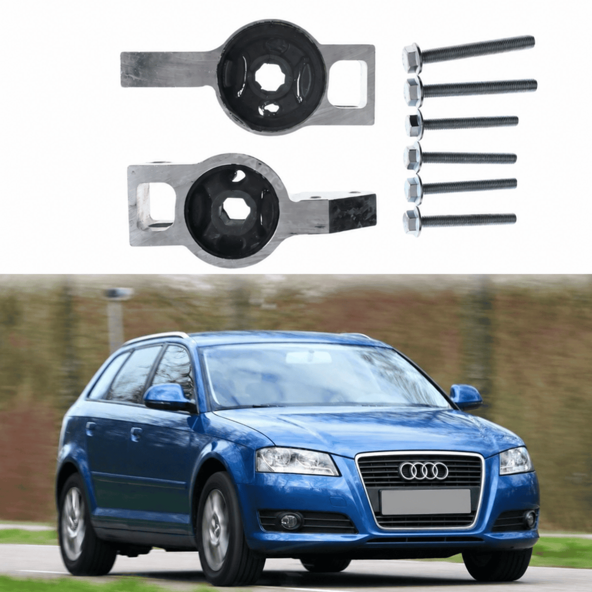 Image of front wishbone bush kit for Audi VW and Skoda