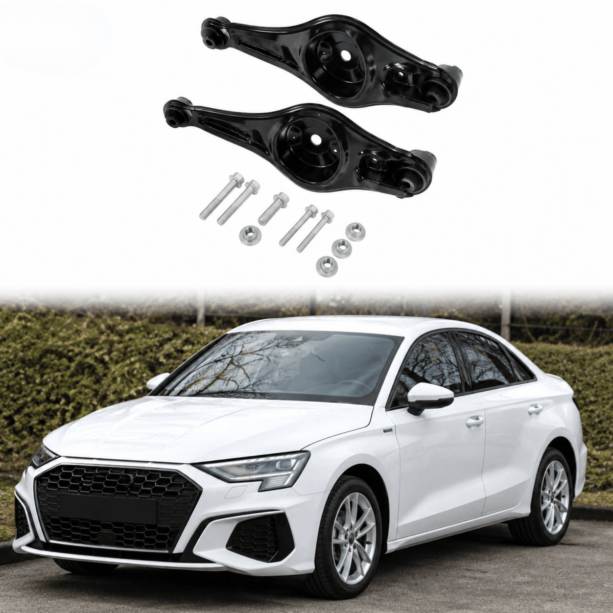 Image of rear lower control arm for Audi A3 and Q3
