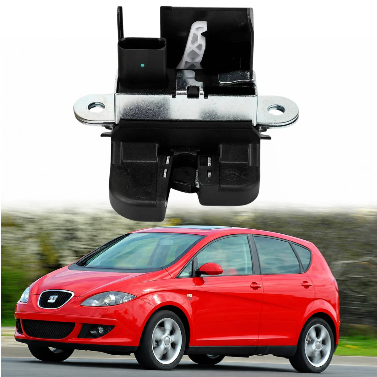 image of Seat Leon Tailgate Boot Lock Catch Actuator 1K6827505E