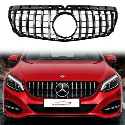 GT Panamericana Front Radiator Grille – Fits Mercedes-Benz B-Class W246 (B160, B250) 2011–2014 | Chrome Upgrade