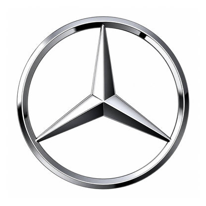 Mercedes M-Class W164 Front Grille Emblem Chrome Badge (2005–2008 ML250/280/300)
