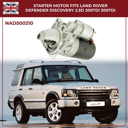 Image of Land Rover Defender Discovery Starter Motor