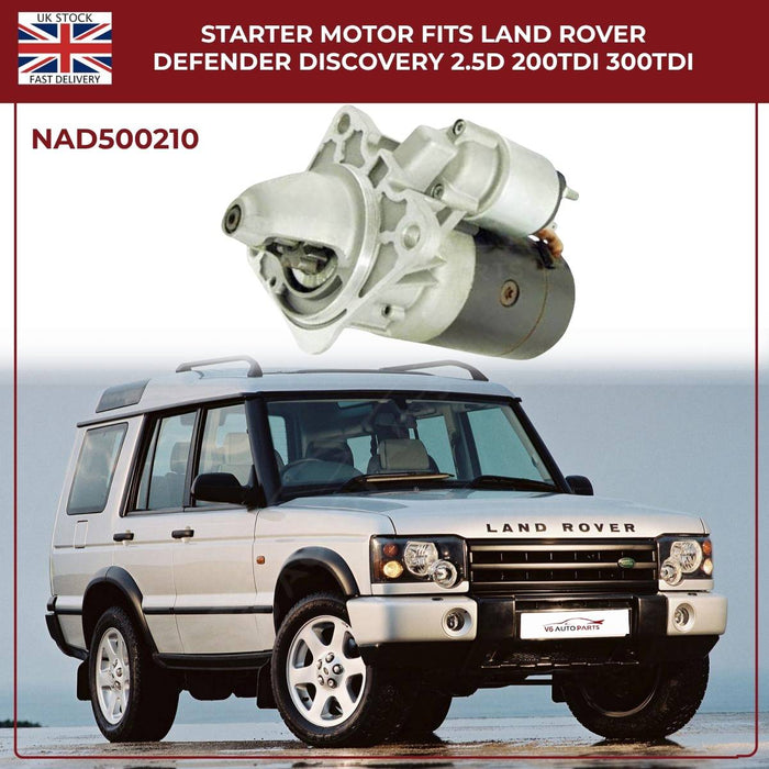 Image of Land Rover Defender Discovery Starter Motor