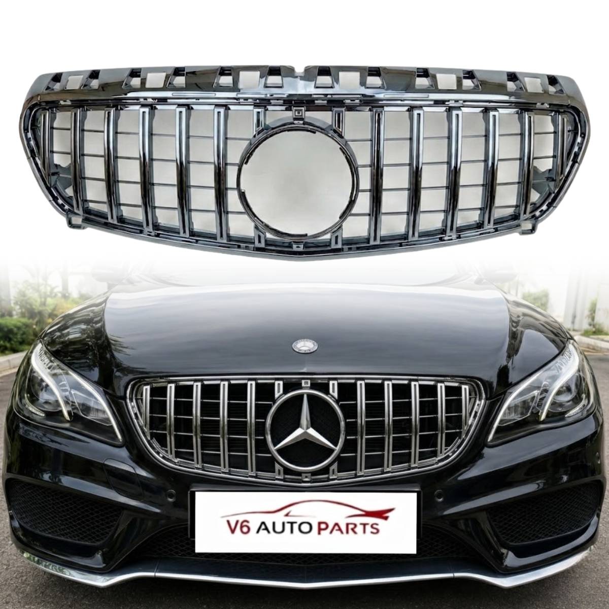Mercedes A‑Class W176 GT Panamericana Front Radiator Sports Grille – A200 / A220 (2012–2015)