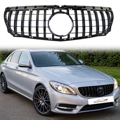 Mercedes-Benz B-Class W246 B200 GT Style Gloss Black Front Bumper Mesh Grille (2011–2014)